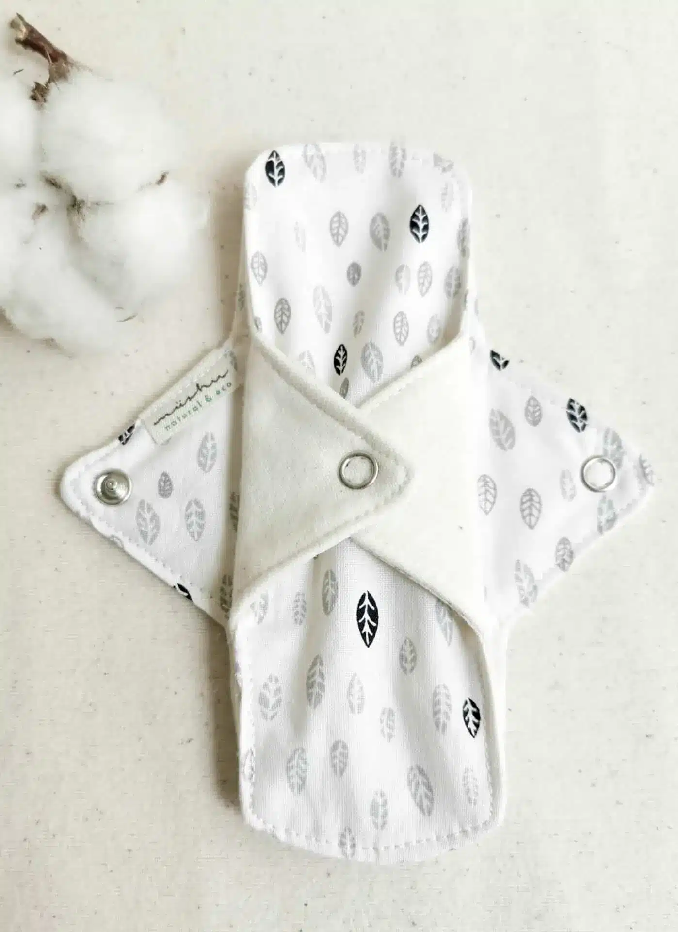 Salvaslip de tela ecológico talla S – cobertura estándar tierra nüshu