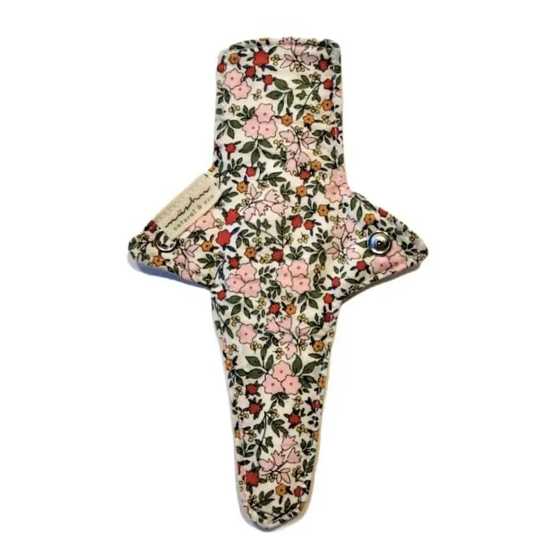 Salvaslip tanga de tela ecológico floral nüshu