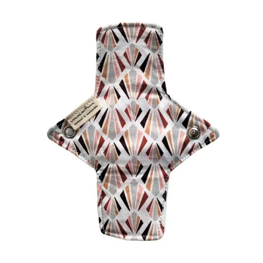 Salvaslip reutilizable de algodón mini XS modelo Diamante