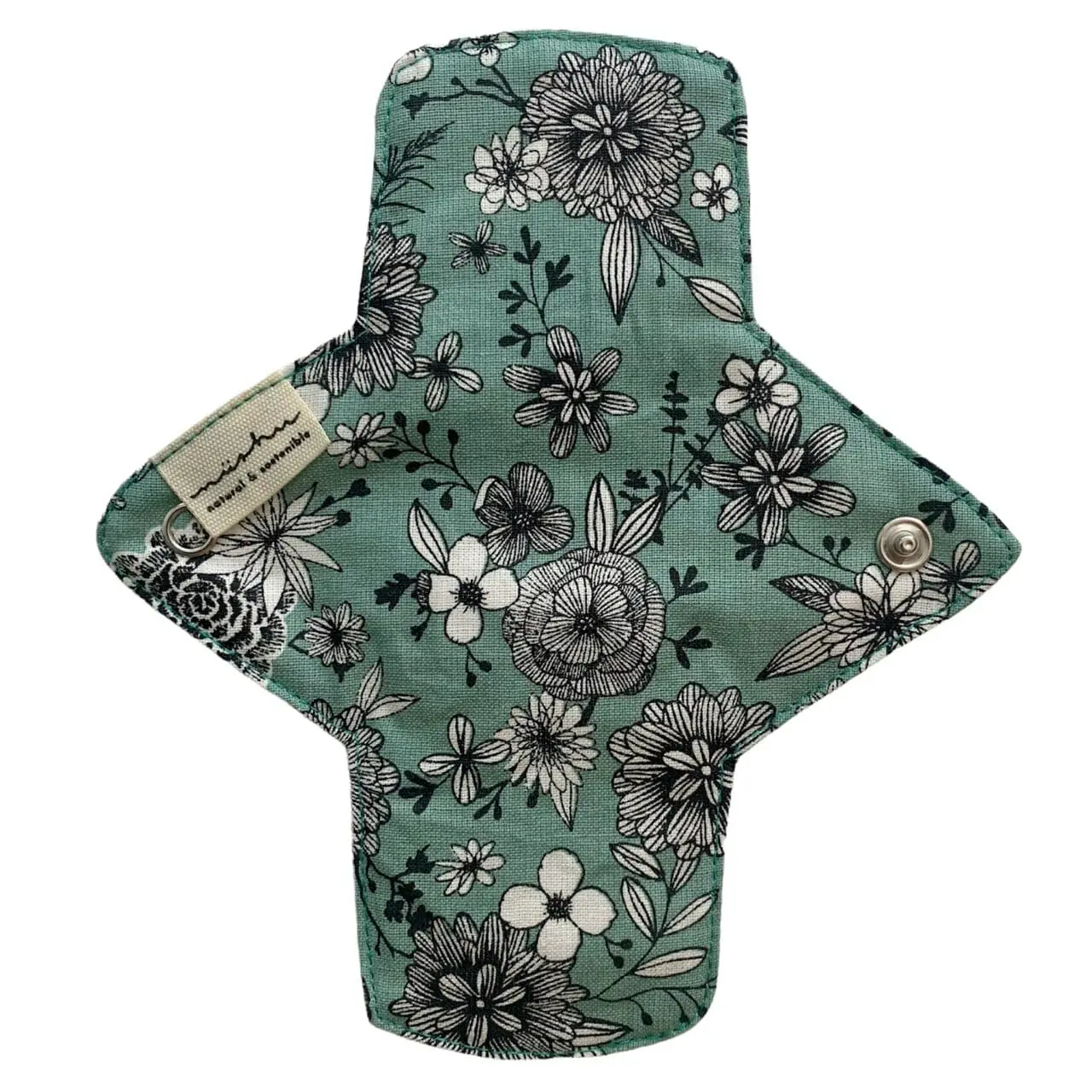 Salvaslip reutilizable de algodón talla S – cobertura estándar geisha nüshu