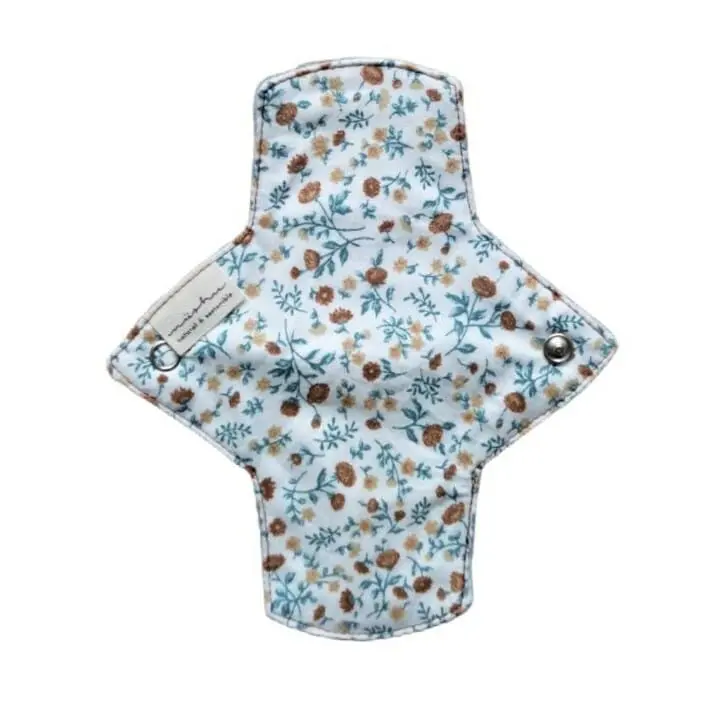 Salvaslip reutilizable de algodón talla S – cobertura estándar jardín nüshu