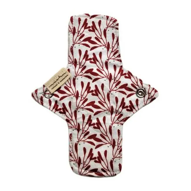 Salvaslip reutilizable de algodón mini XS modelo Sangre