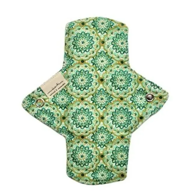 Salvaslip reutilizable de algodón mini XS modelo Mandala