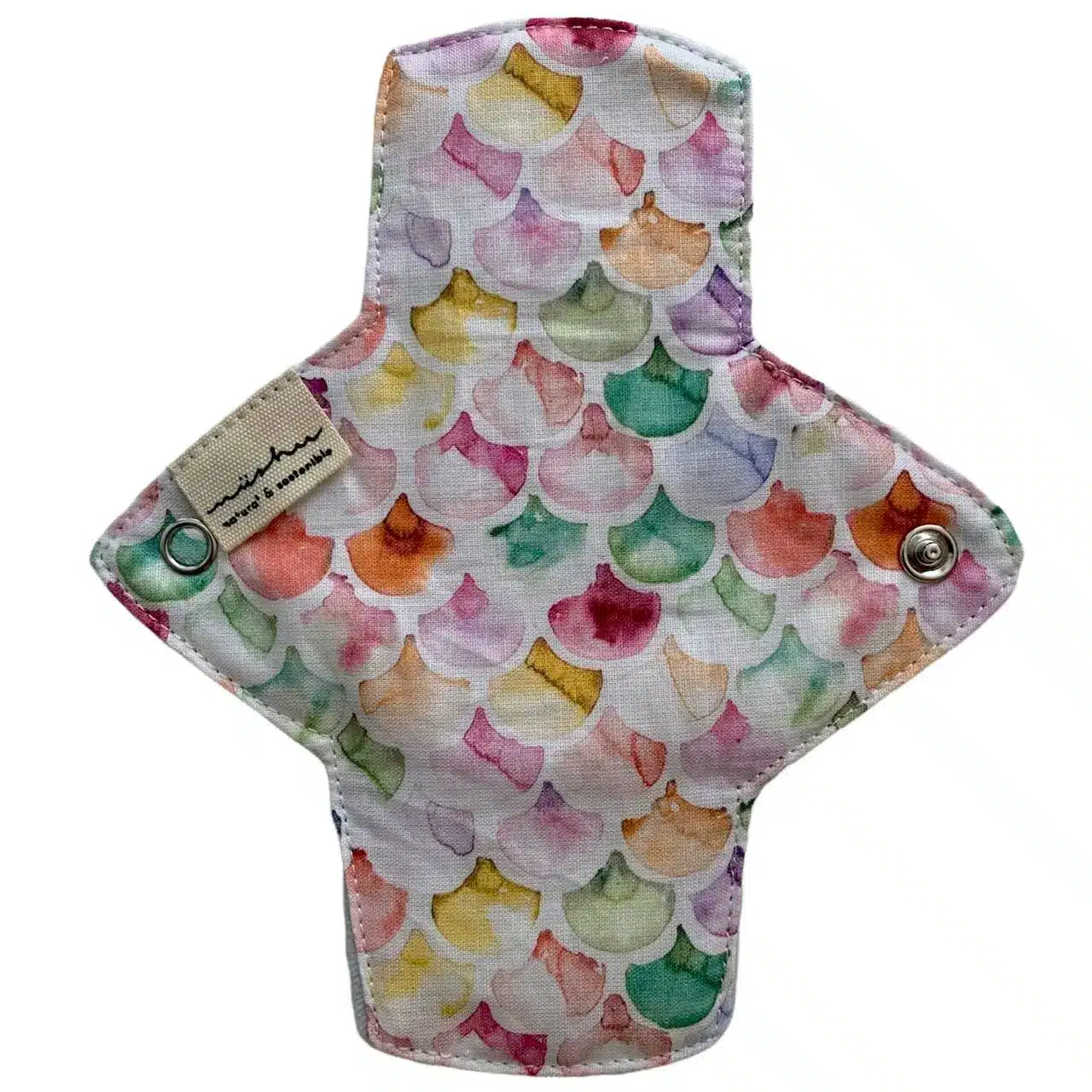 Salvaslip reutilizable de algodón talla S – cobertura estándar sirena nüshu