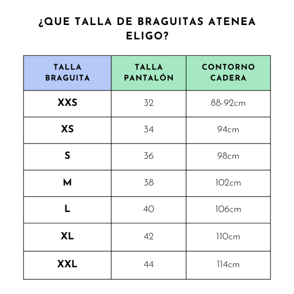 Braguita menstrual de tiro alto "Hera". - Imagen 2