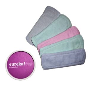 Pack copa menstrual Eureka! cup + 5 compreses de tela talla salvaslip