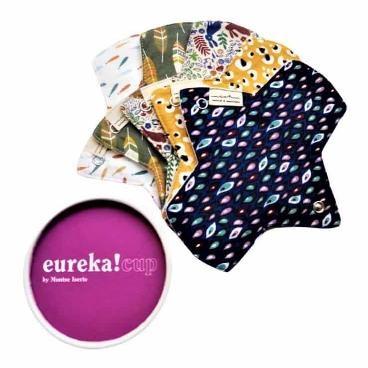 Pack Eureka!cup + 5 salvaslips de tela