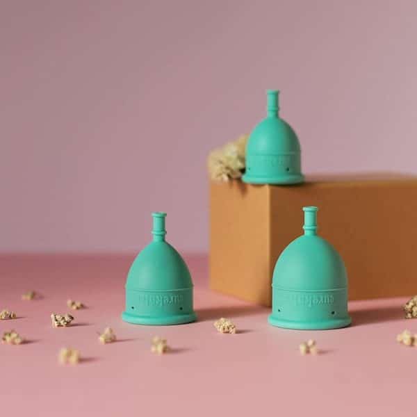 Copa menstrual eureka cup, menstruació sostenible.