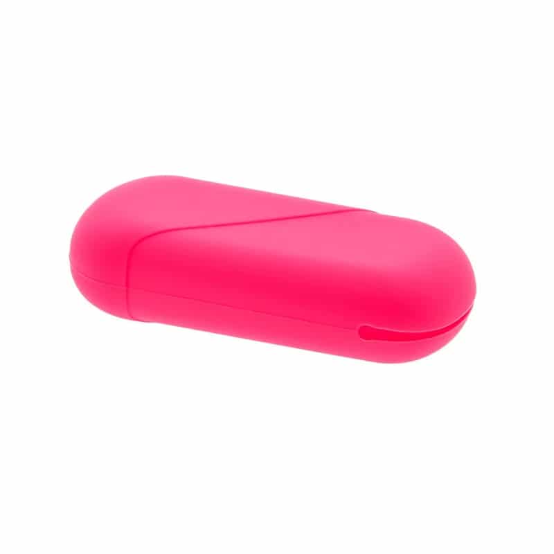 Disc menstrual estoig per portar-lo i guardar-lo.