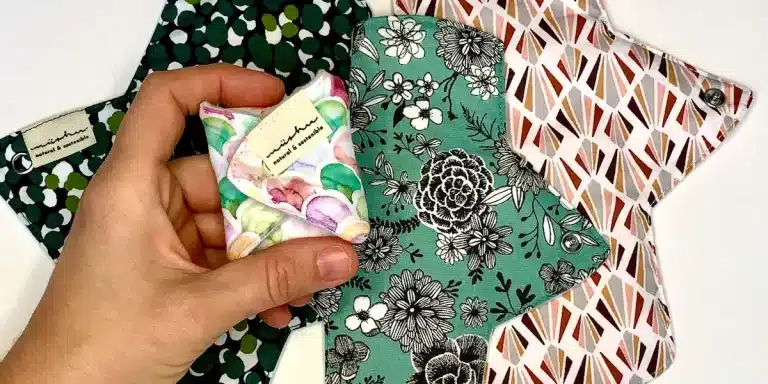 Productos reutilizables para la menstruación