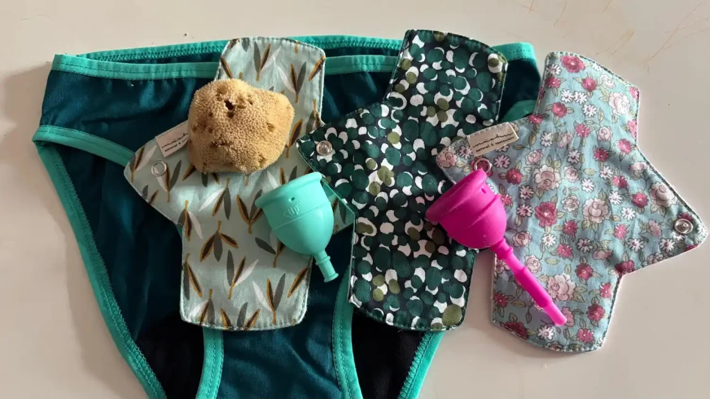 Productos menstruales reutilizables