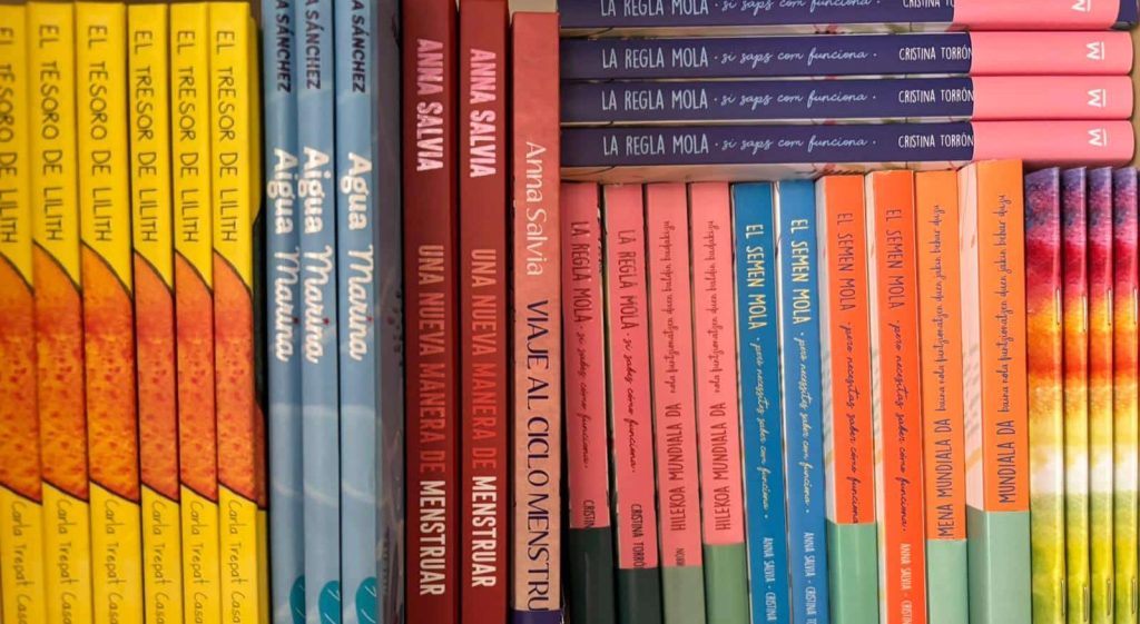 libros infantiles sobre el cuerpo y la menstruación para niños